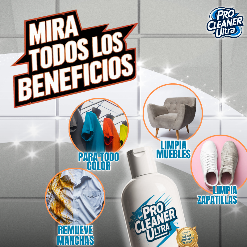 ProCleaner™ - ¡El limpiador de manchas MÁS VENDIDO de USA! - 50% OF